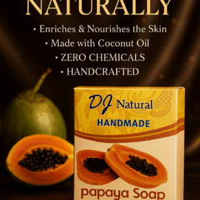 Organic Papaya Soap for Skin Brightening – DJ Natural Coconut Products